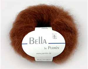 Bella by permin kid mohair - lækker choko